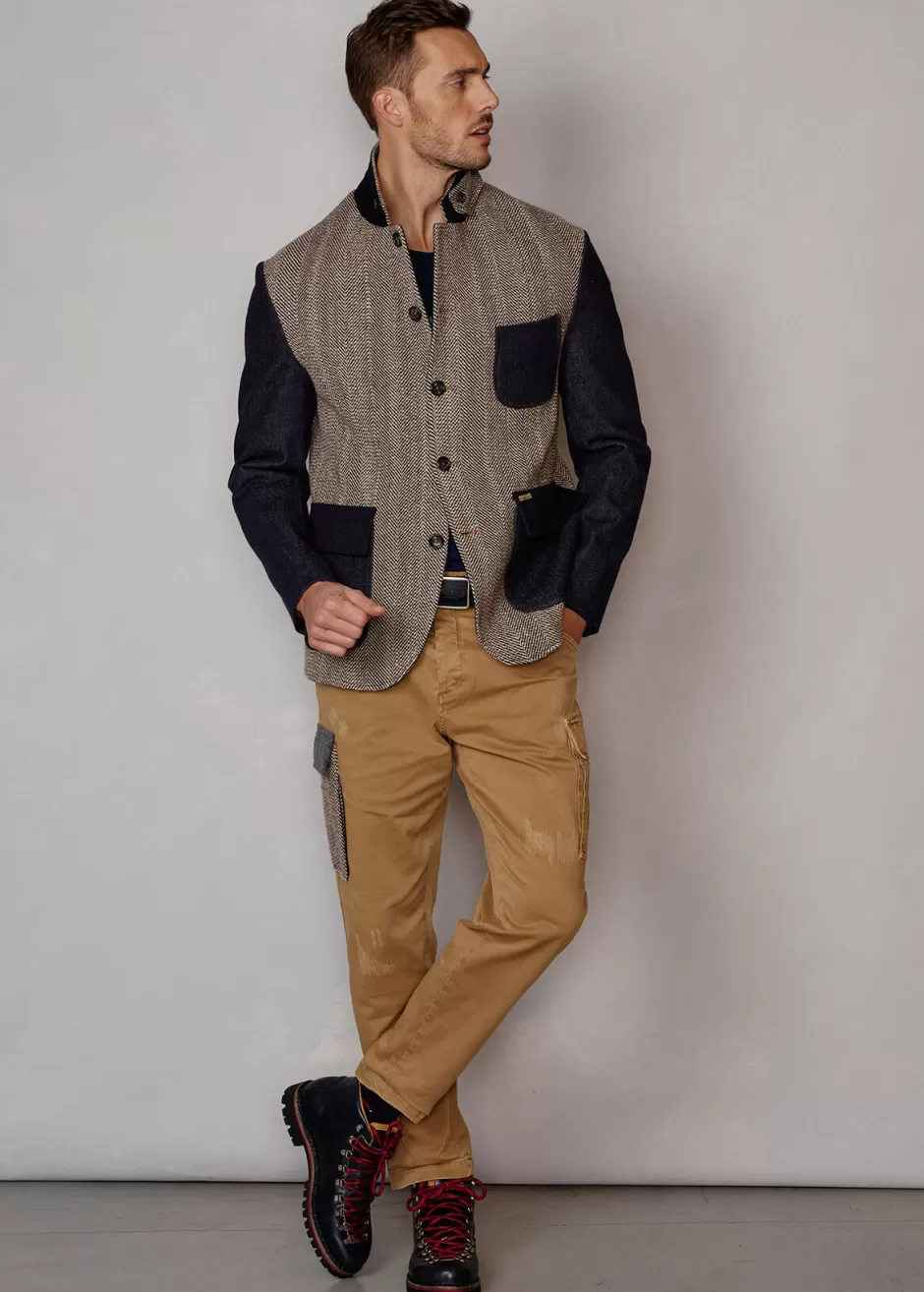 Blazer Im Materialmix Lurobert>Luis Trenker Hot