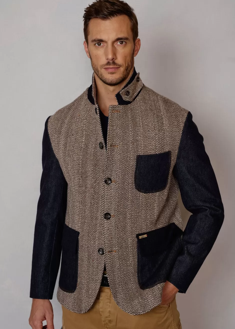 Blazer Im Materialmix Lurobert>Luis Trenker Hot
