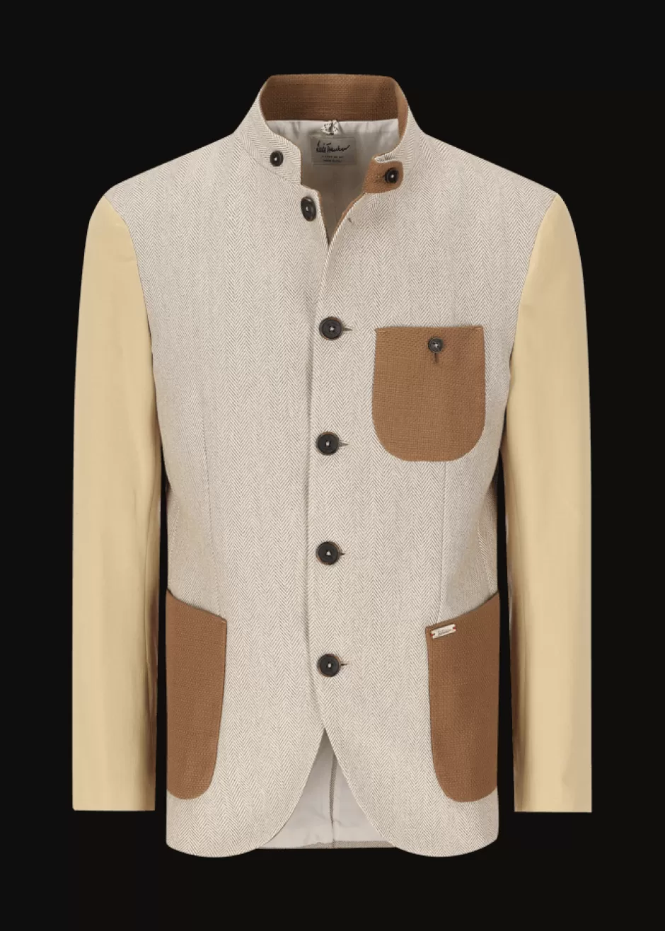 Blazer Im Materialmix Lusandro>Luis Trenker Hot