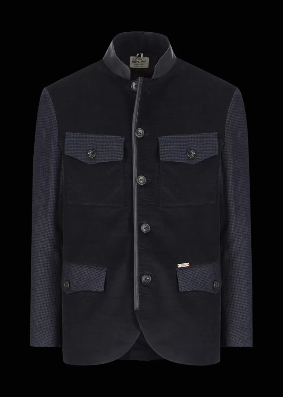 Blazer Im Materialmix Lusepp>Luis Trenker Best Sale