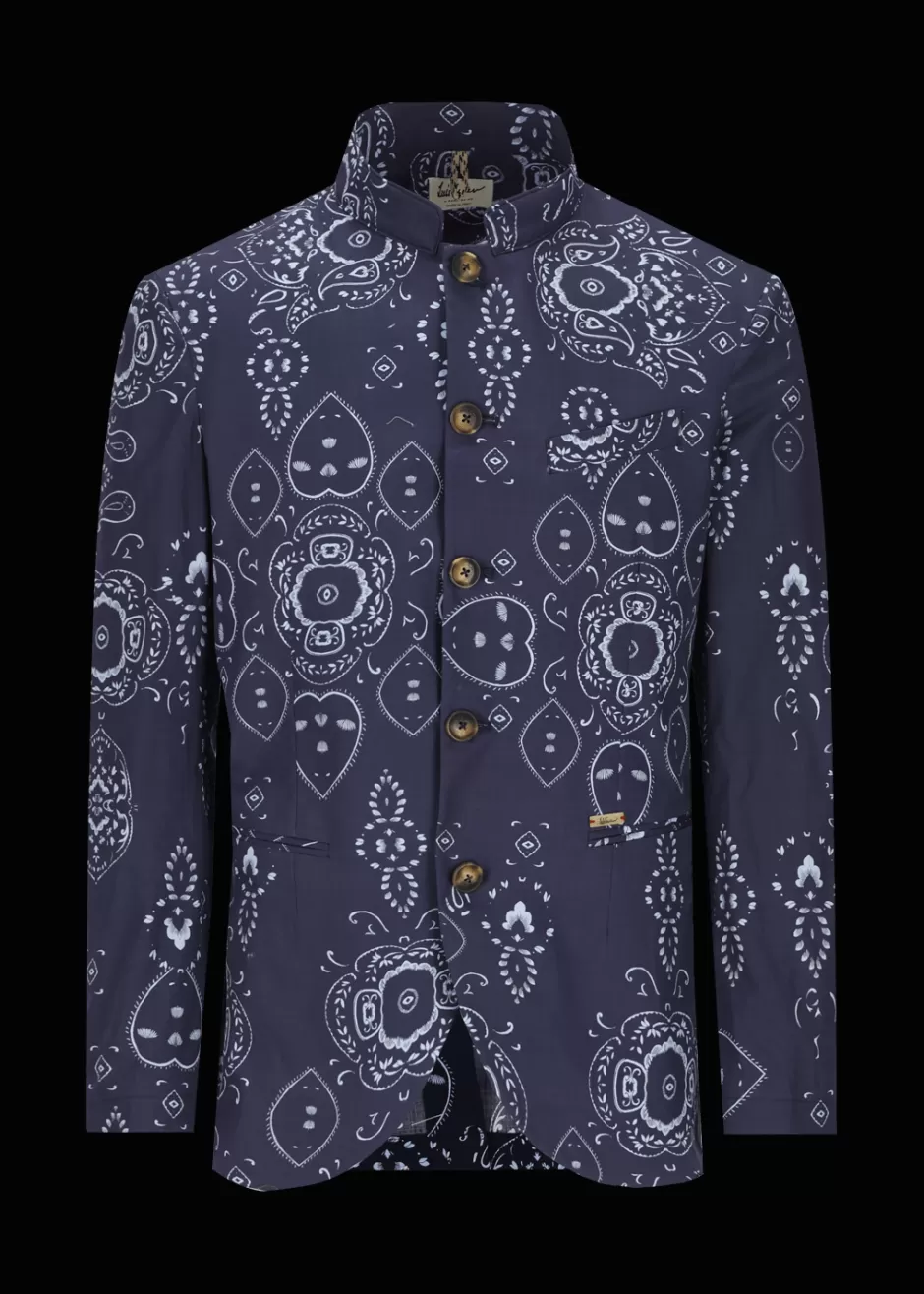 Blazer Mit Bandanaprint Lusandretto>Luis Trenker Fashion