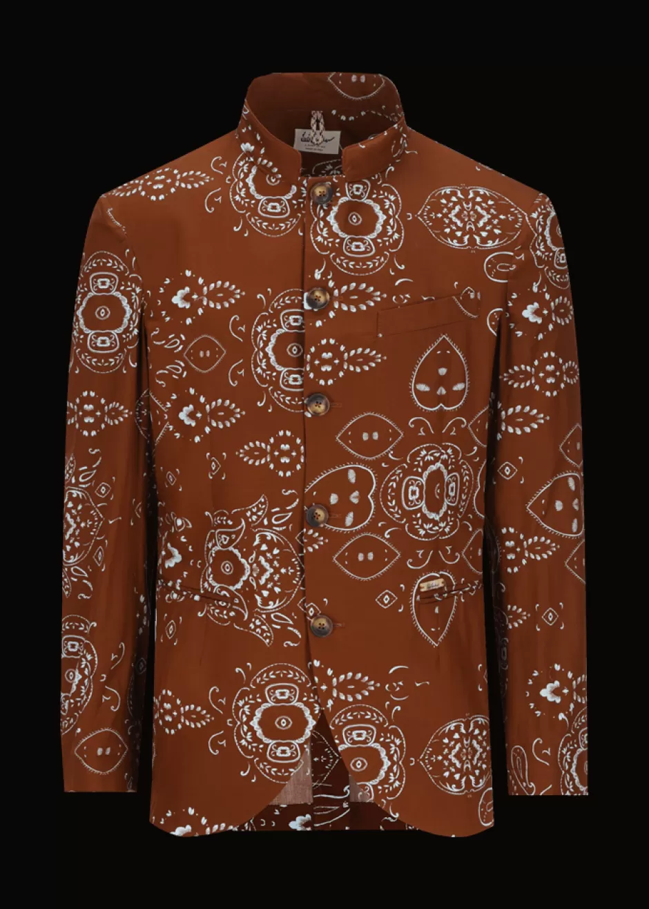Blazer Mit Bandanaprint Lusandretto>Luis Trenker Best