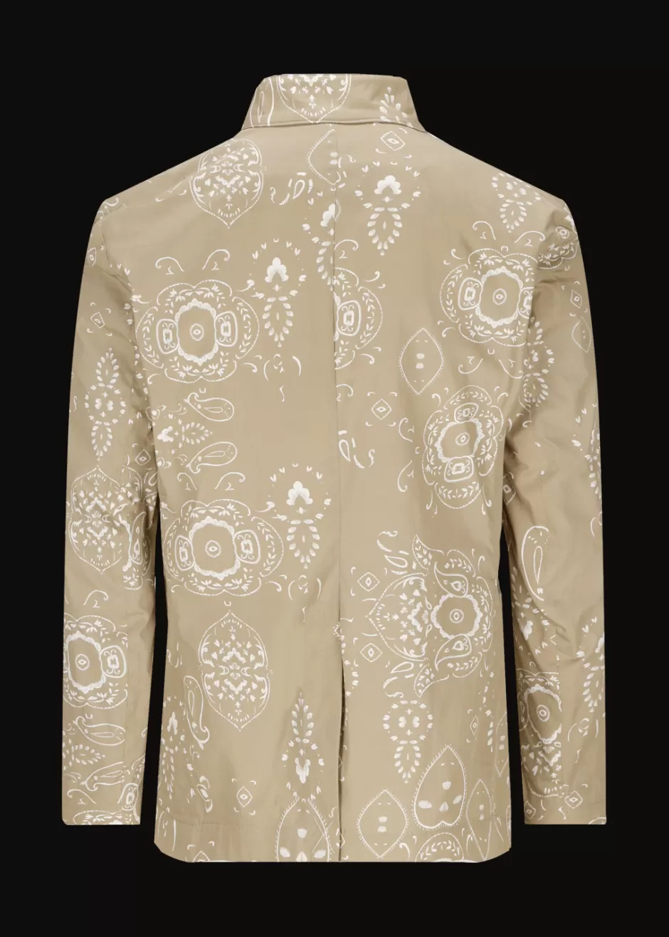 Blazer Mit Bandanaprint Lusandretto>Luis Trenker Store