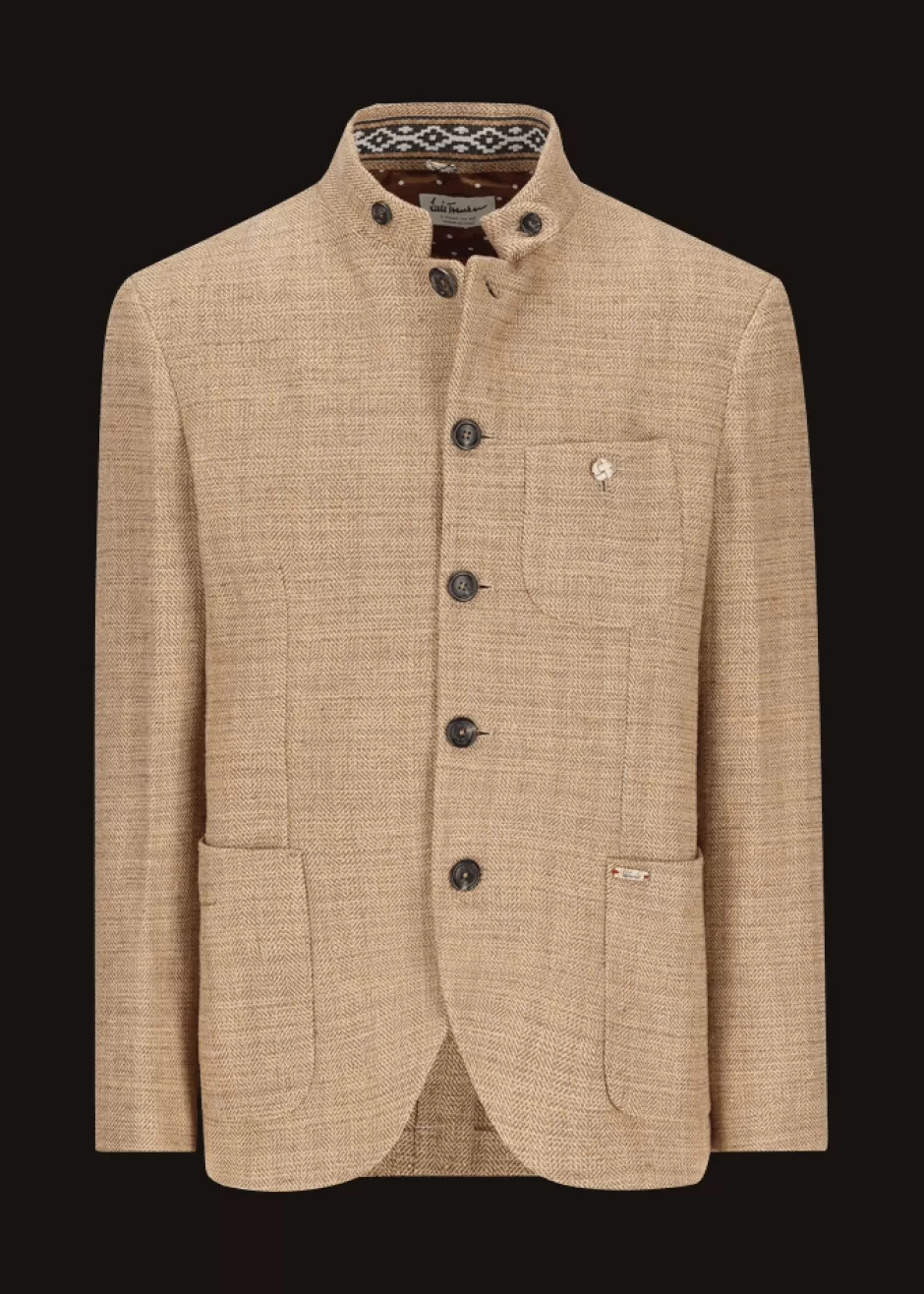 Blazer Mit Fischgrätmuster Lusandro>Luis Trenker Flash Sale
