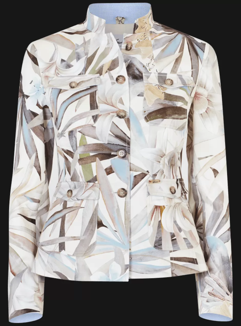 Blazer Mit Floralem Print Lusasha>Luis Trenker Outlet