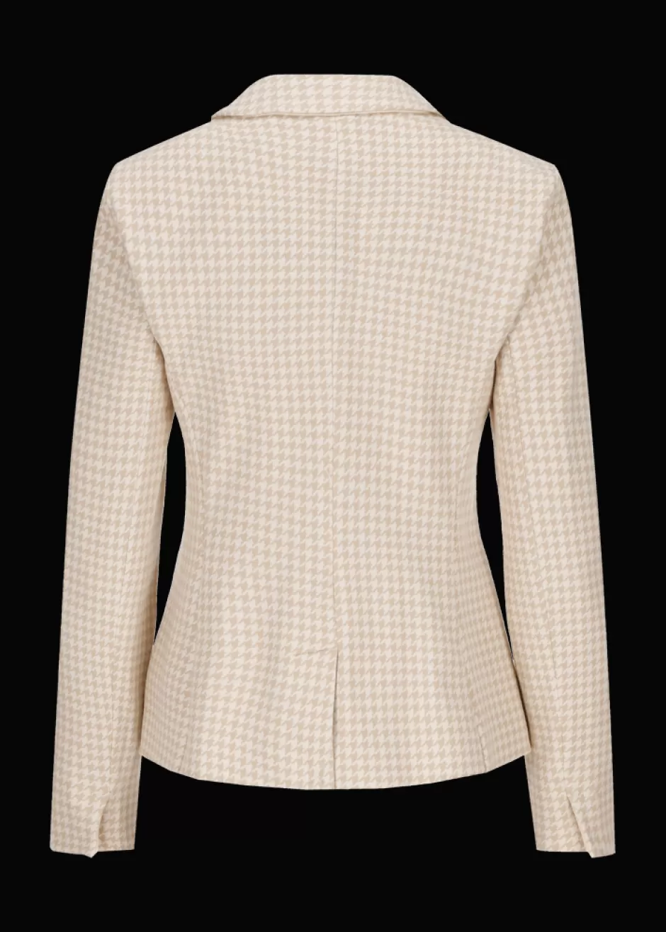 Blazer Mit Hahnentrittmuster Lurabea>Luis Trenker New
