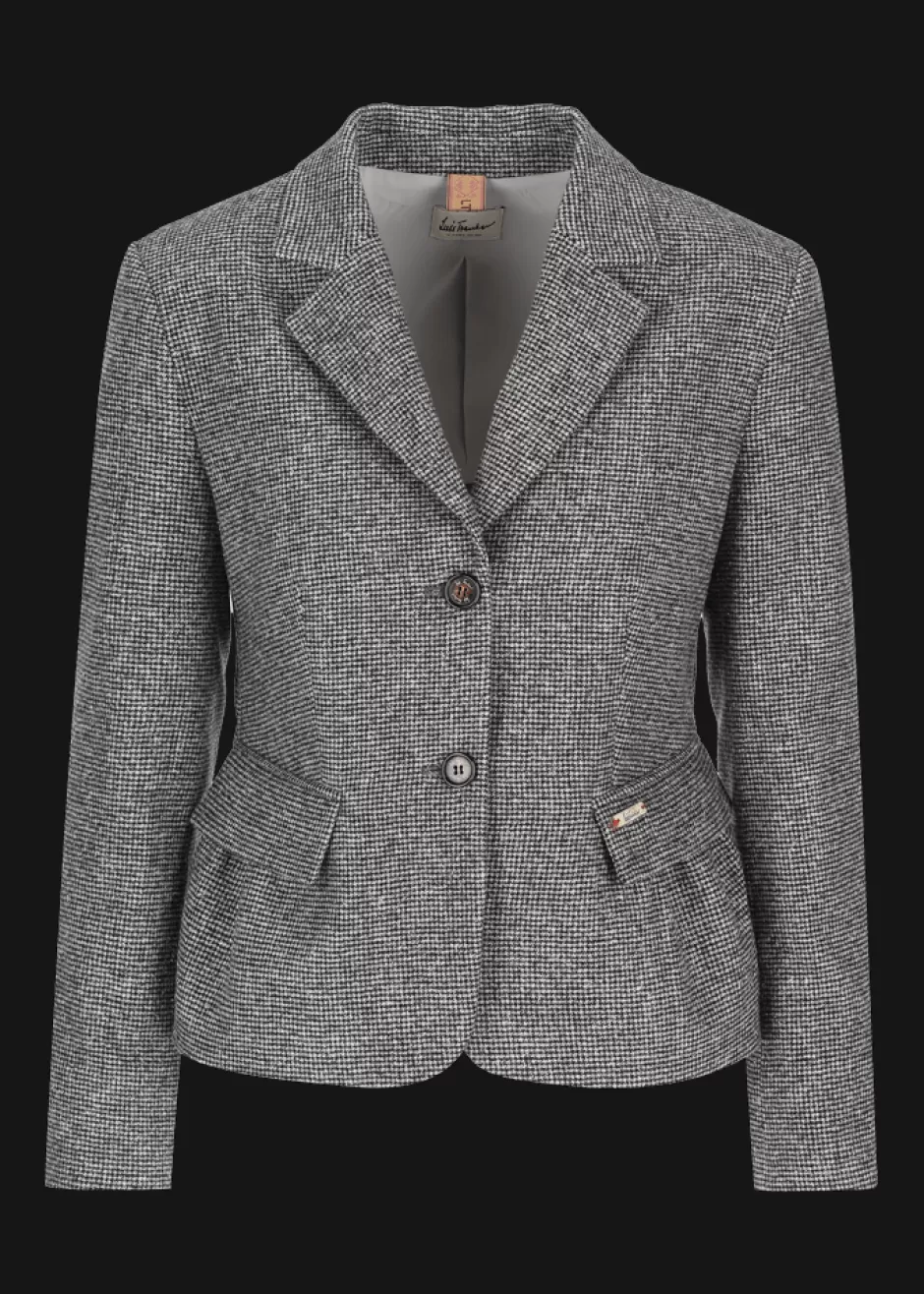 Blazer Mit Hahnentrittmuster Lusonia>Luis Trenker New