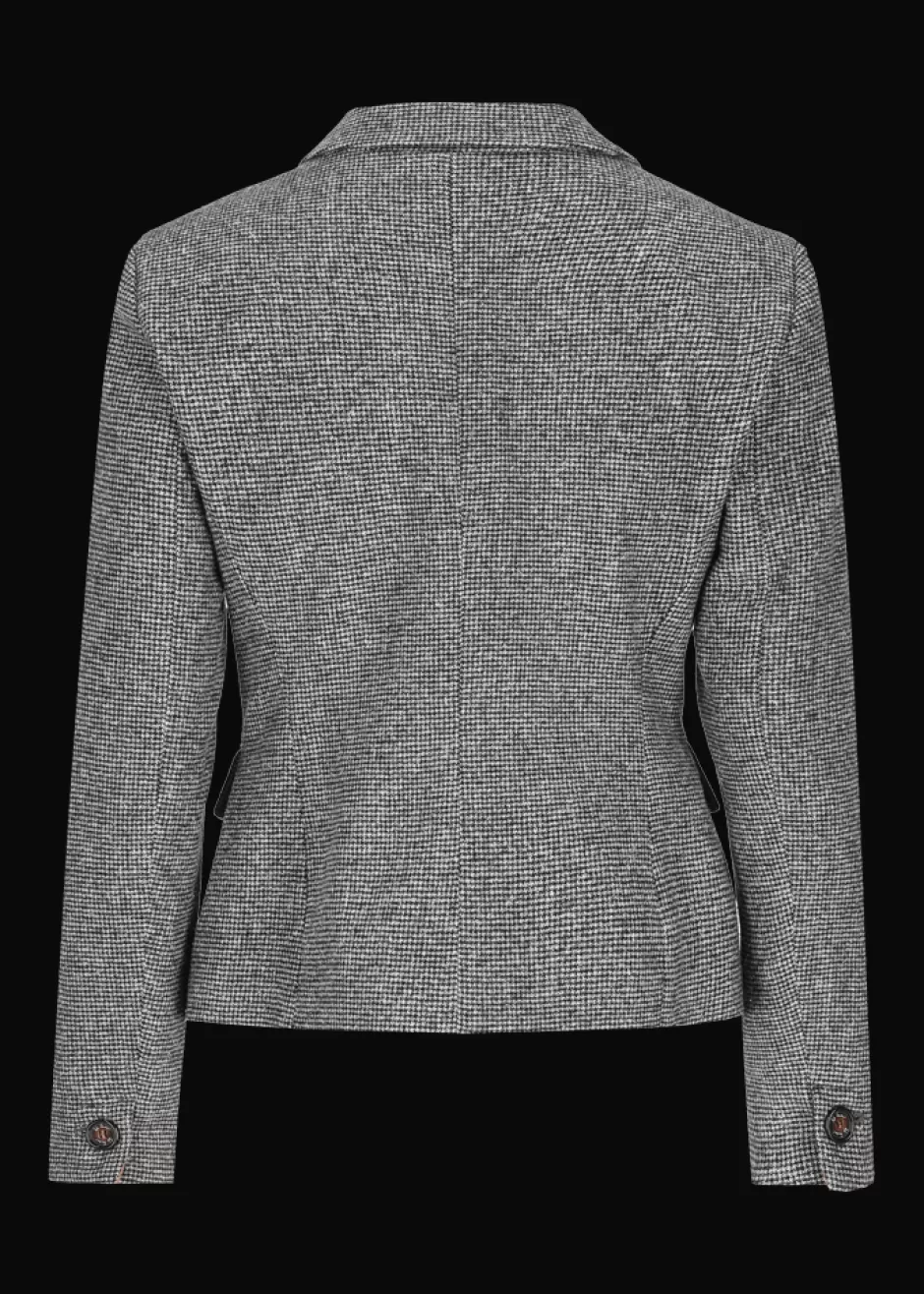 Blazer Mit Hahnentrittmuster Lusonia>Luis Trenker New