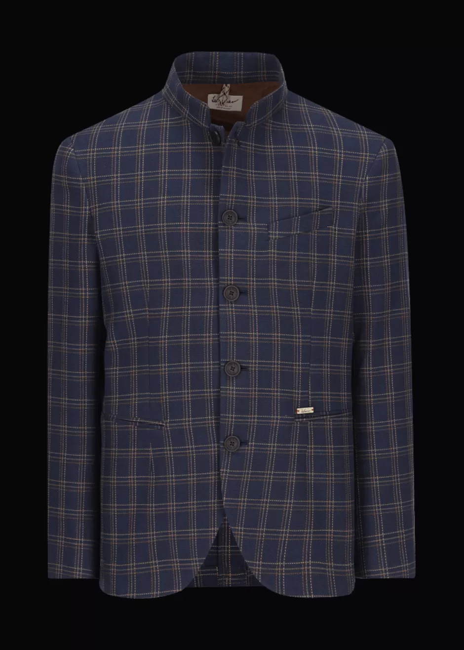 Blazer Mit Karomuster Lusandretto>Luis Trenker Store