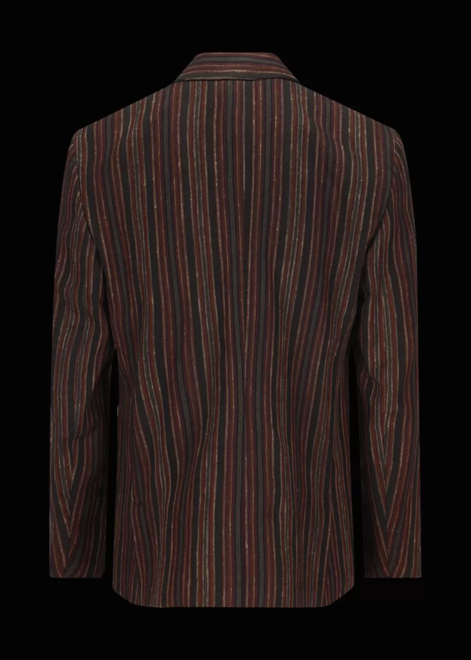Blazer Mit Streifenmuster Lustefan>Luis Trenker Outlet