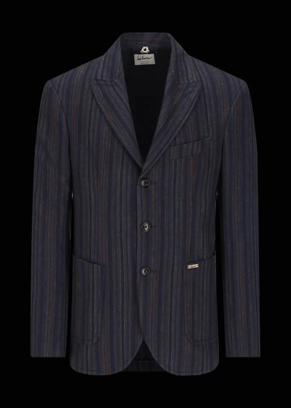 Blazer Mit Streifenmuster Lustefan>Luis Trenker Discount
