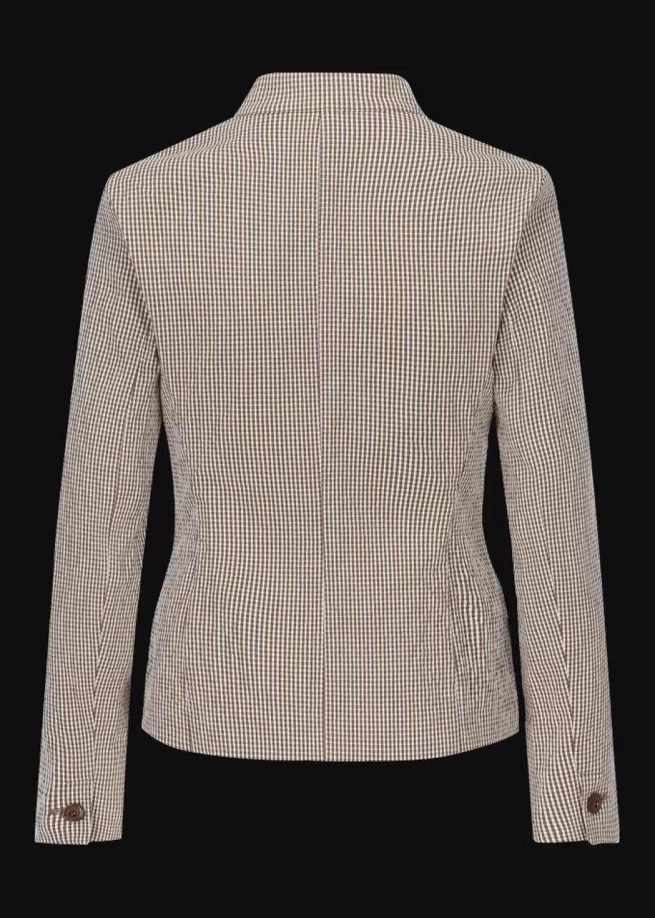 Blazer Mit Vichymuster Luranda>Luis Trenker Shop