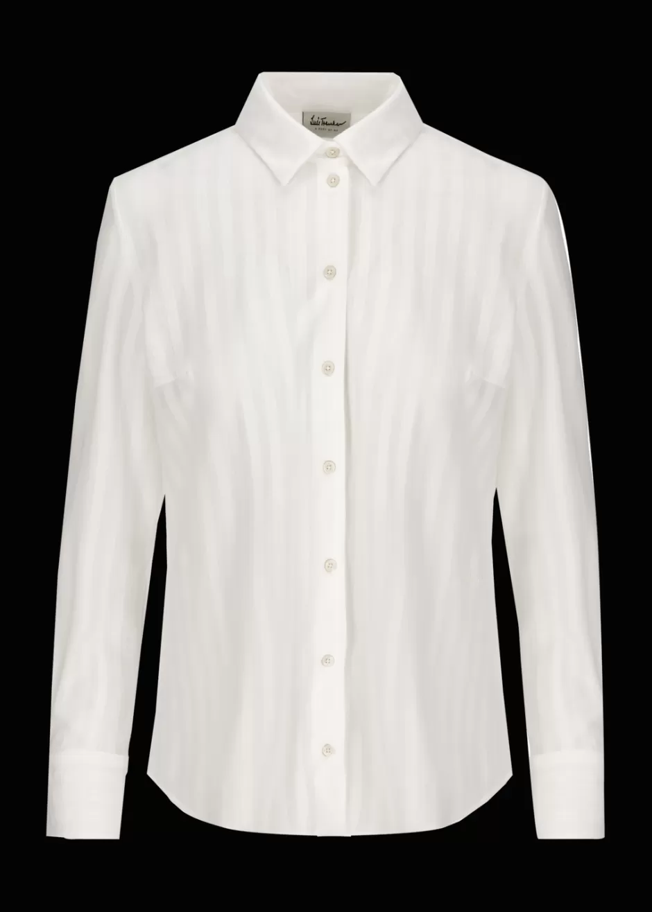Bluse Aus Jersey Piqué Lubarbara>Luis Trenker Clearance