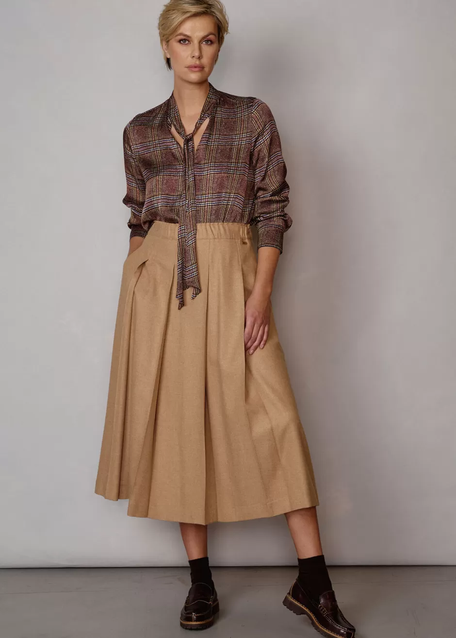 Bluse Mit Prince Of Wales Print Lubrida>Luis Trenker Cheap