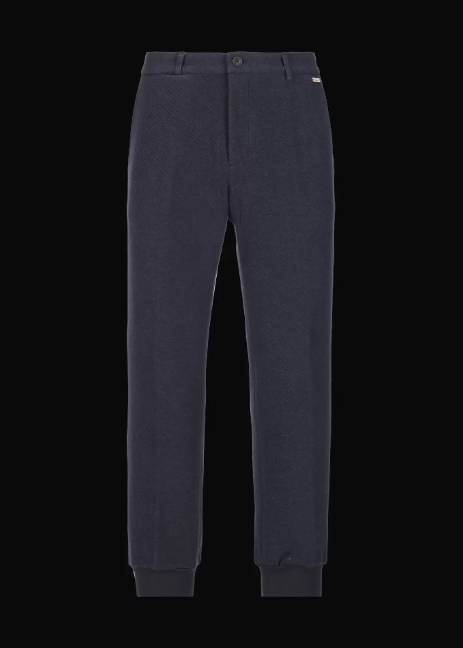 Chino-Hose Aus Jersey-Fleece Lubrizzo>Luis Trenker Cheap