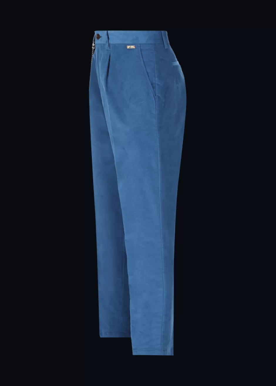 Chino-Hose Aus Samt Lubyron>Luis Trenker Cheap