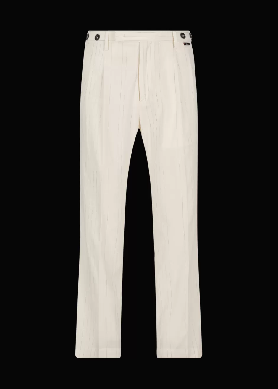 Chino-Hose Mit Bundfalten Lubrian>Luis Trenker Best