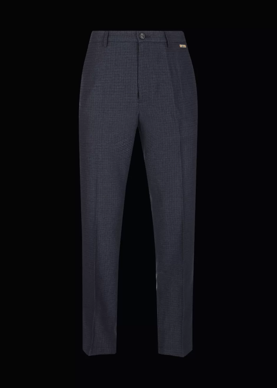 Chino-Hose Mit Hahnentrittmuster Lubogi>Luis Trenker Flash Sale