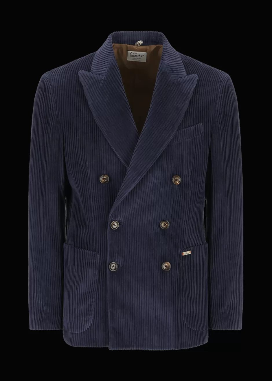 Cord-Blazer Lusimone>Luis Trenker Clearance
