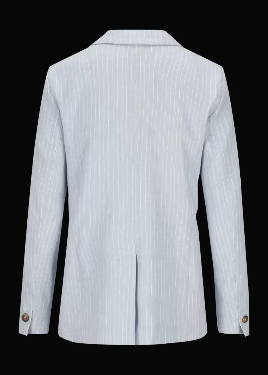 Doppelreihiger Blazer Mit Nadelstreifen Luscilla>Luis Trenker Discount