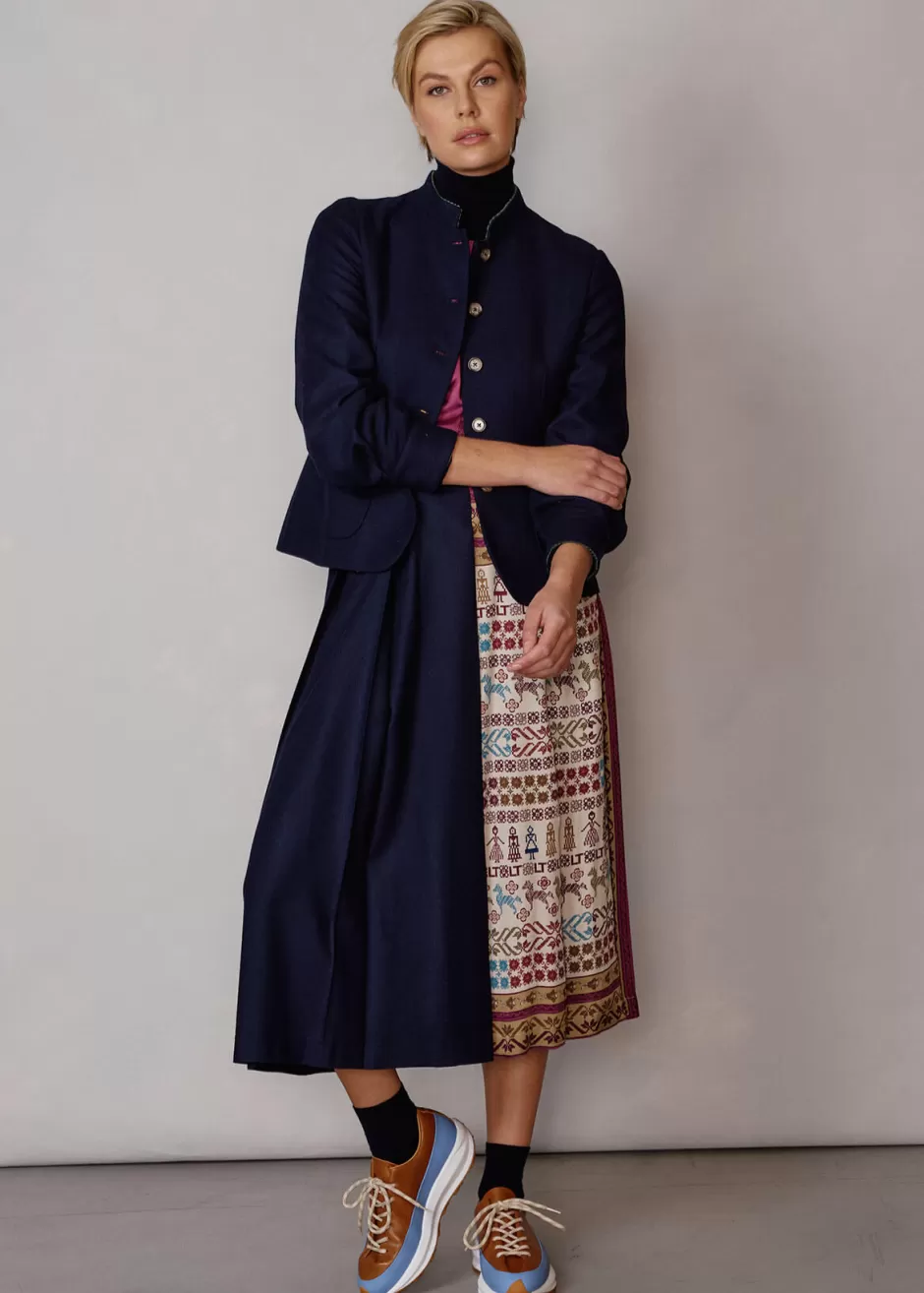 Flanellblazer Mit Stehkragen Luviola>Luis Trenker Shop