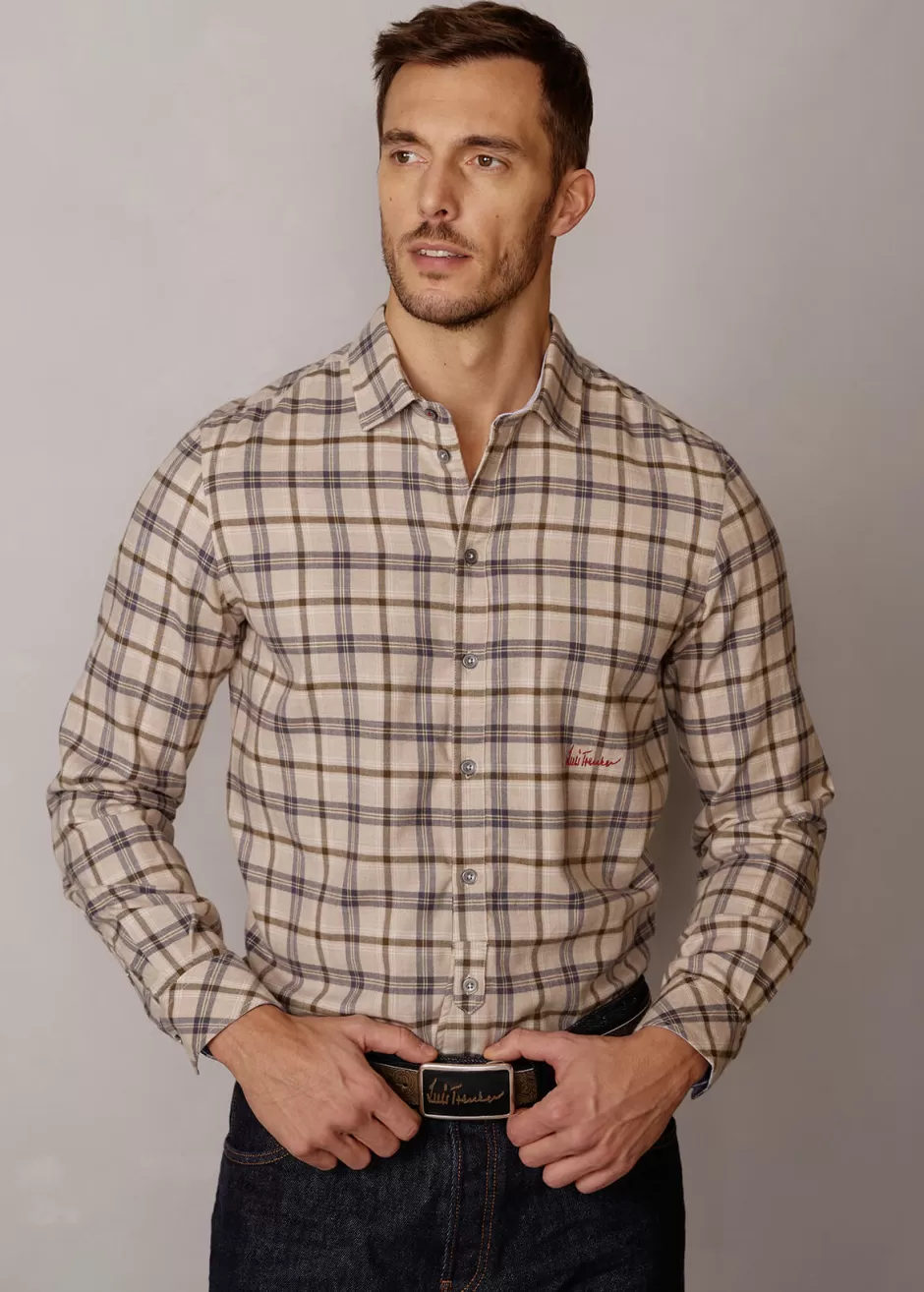 Hemd Mit Karomuster Luhaimo>Luis Trenker Flash Sale