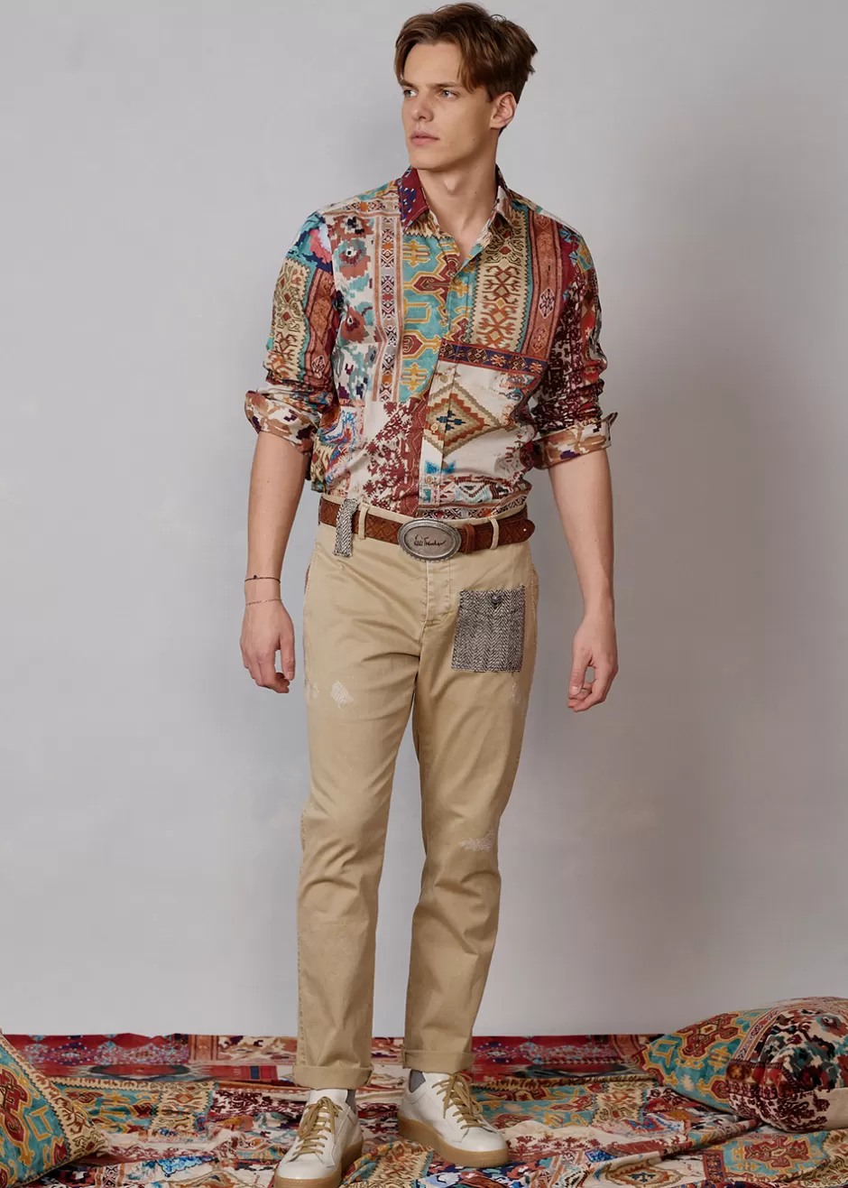 Hemd Mit Print Lubodo>Luis Trenker Fashion