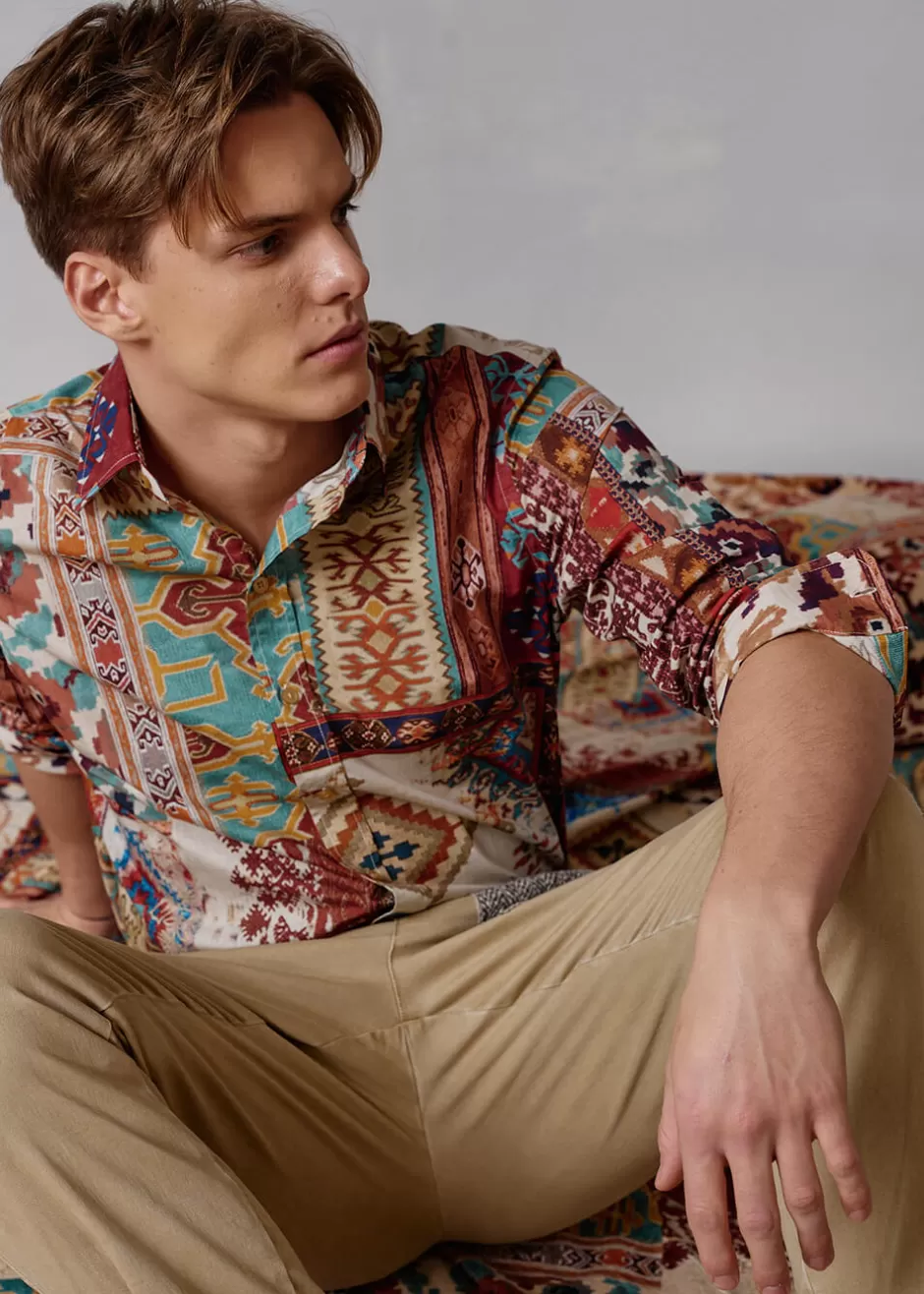 Hemd Mit Print Lubodo>Luis Trenker Fashion