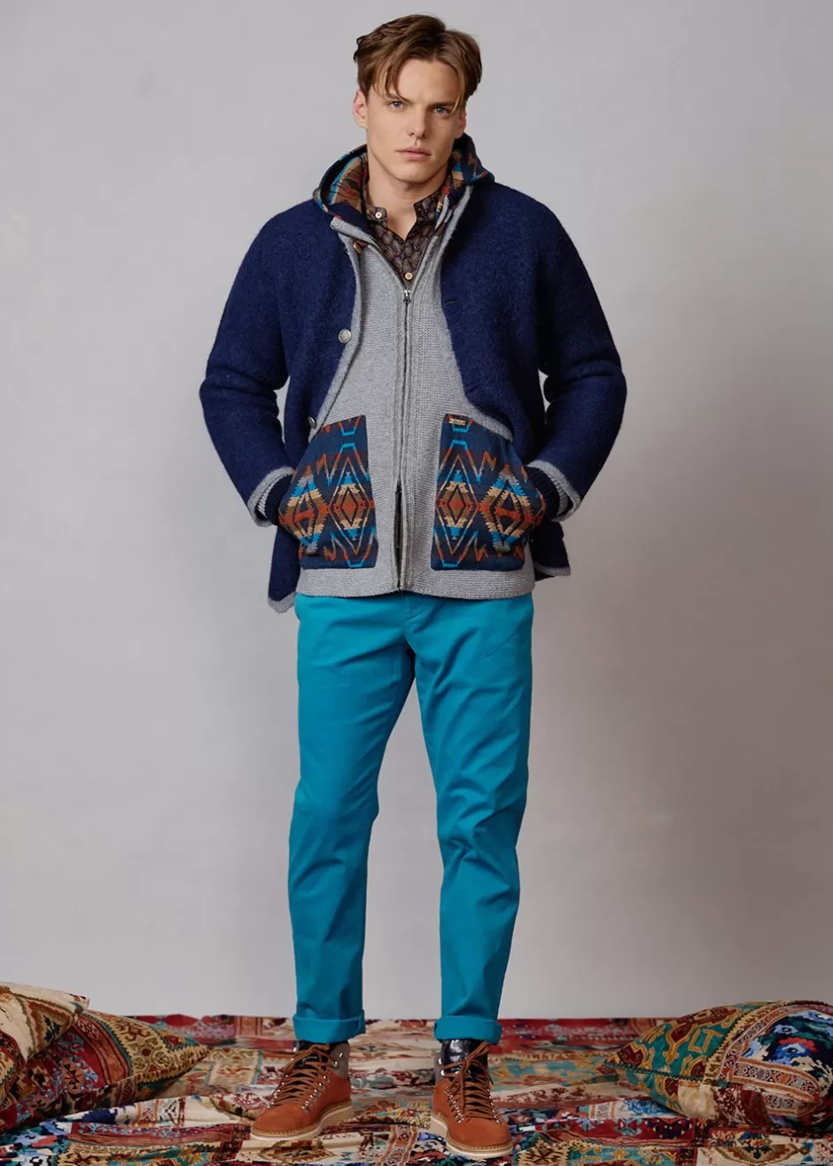 Hose Aus Baumwollgabardine Lubono>Luis Trenker Discount