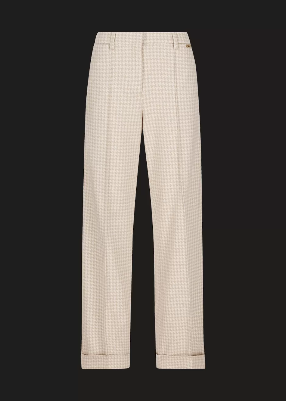 Hose Mit Hahnentrittmuster Lulara>Luis Trenker Outlet