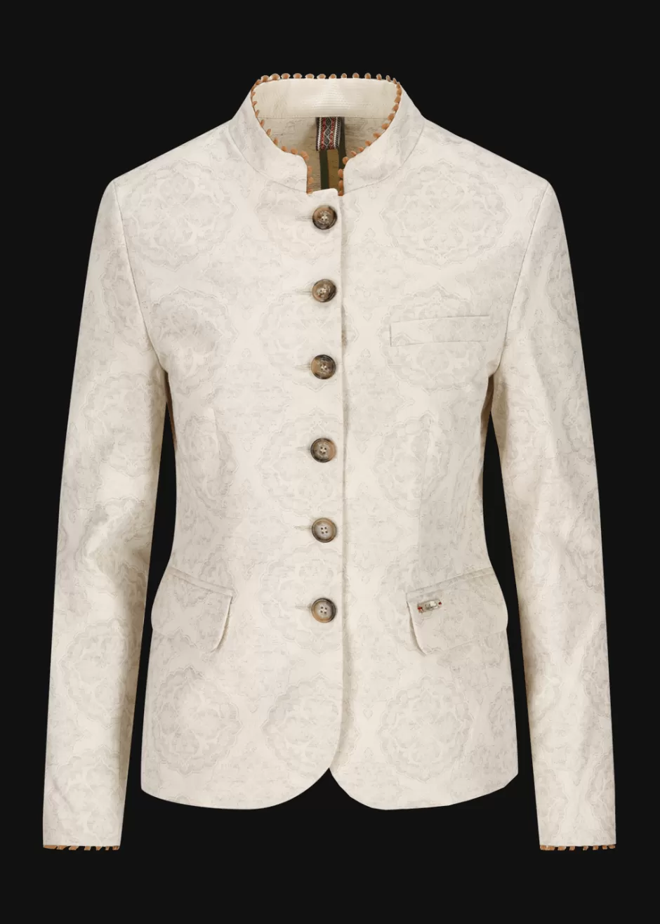 Jacquardblazer Mit Floralem Muster Luranda>Luis Trenker Best Sale