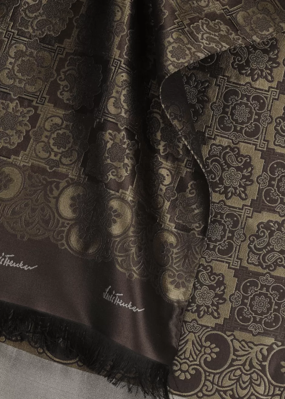 Jacquard-Seidenschal Lufranzi>Luis Trenker Online