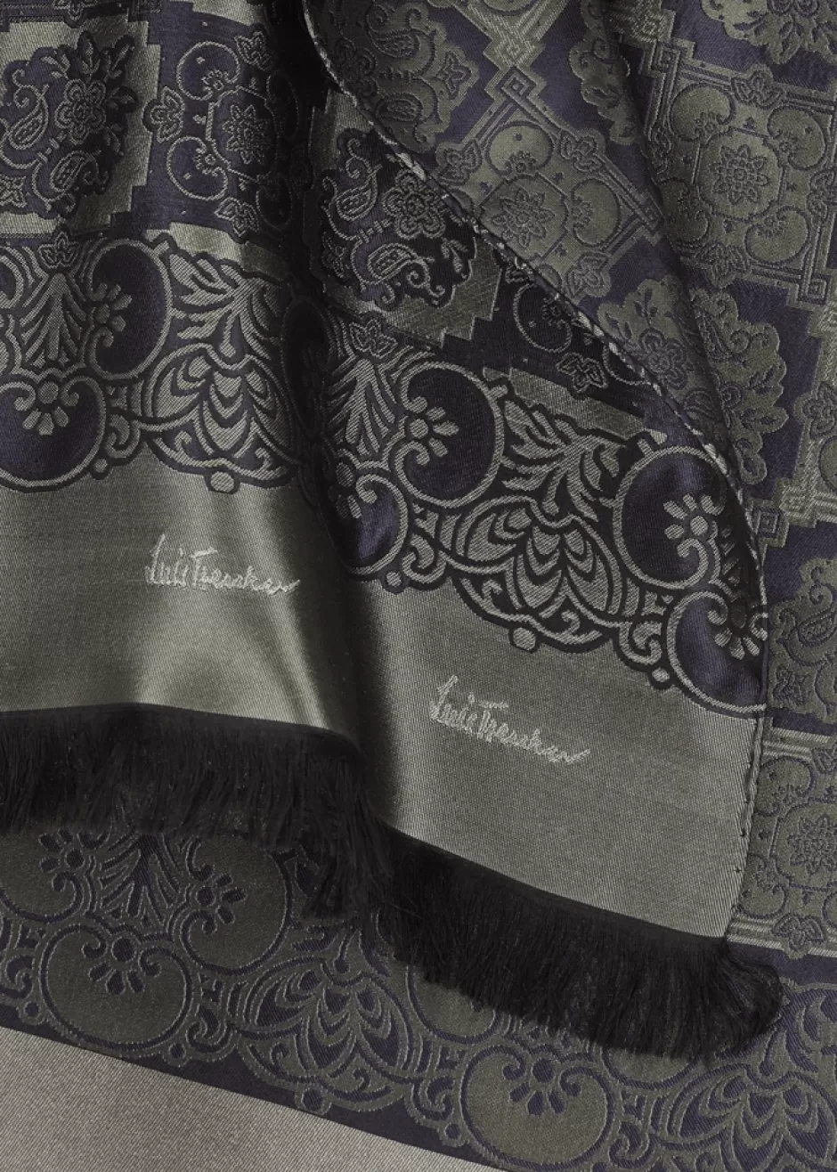 Jacquard-Seidenschal Lufranzi>Luis Trenker New