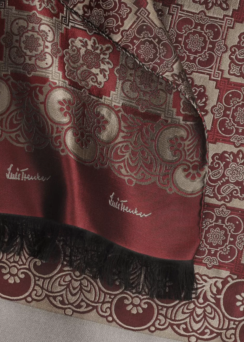 Jacquard-Seidenschal Lufranzi>Luis Trenker Outlet