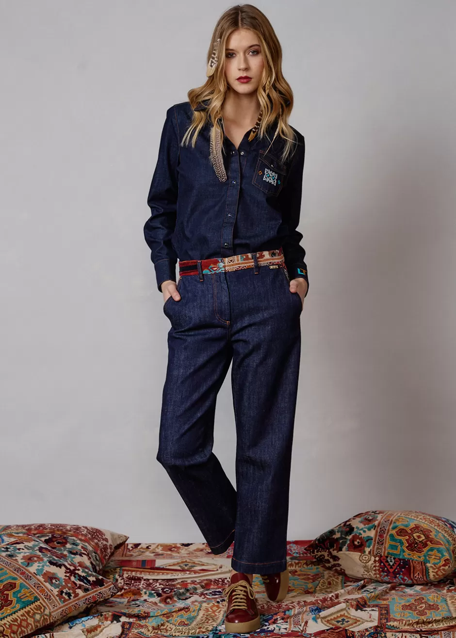 Jeans Mit Geradem Bein Luloraine>Luis Trenker Cheap