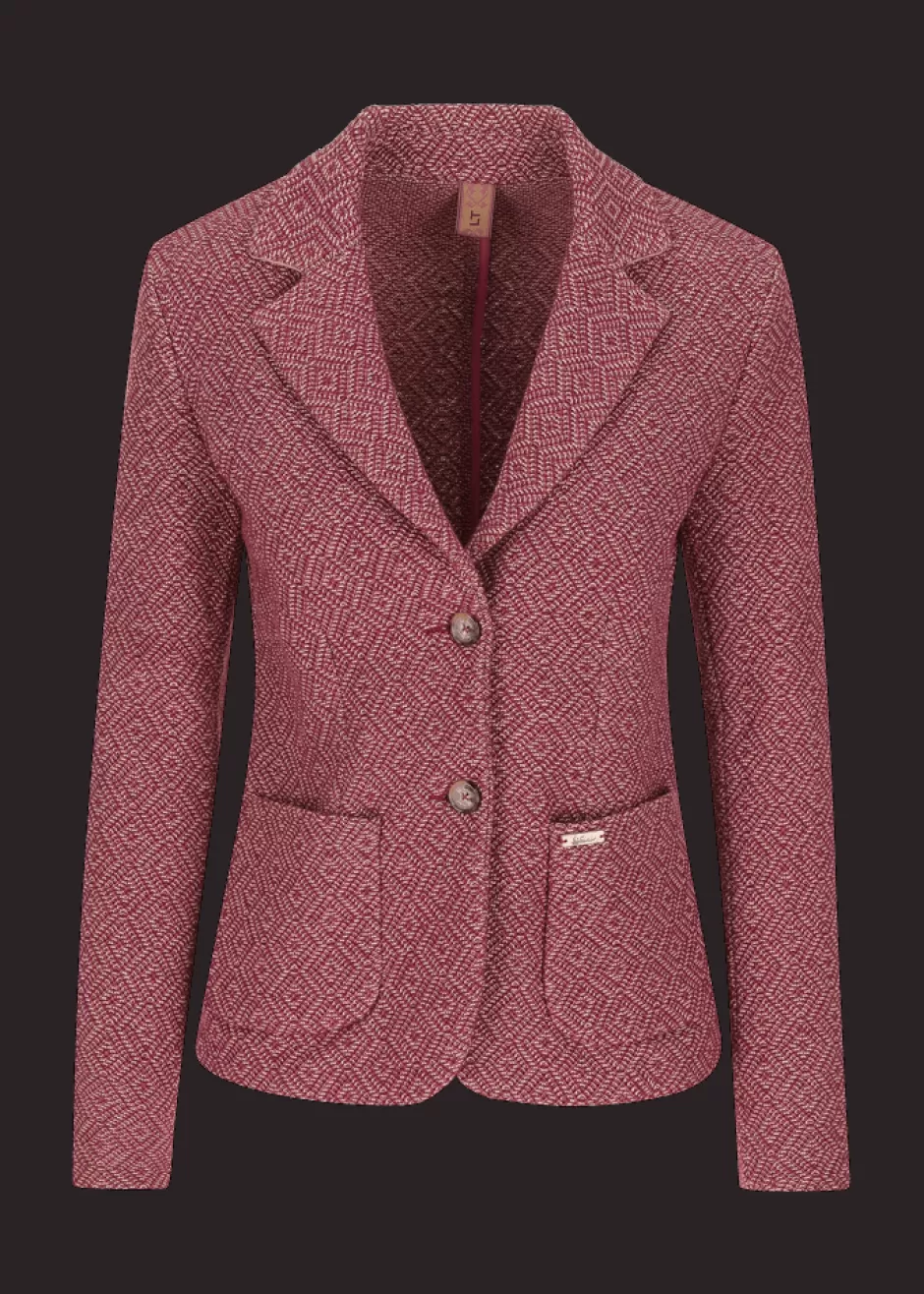 Jerseyblazer Mit Muster Lurosella>Luis Trenker Best Sale