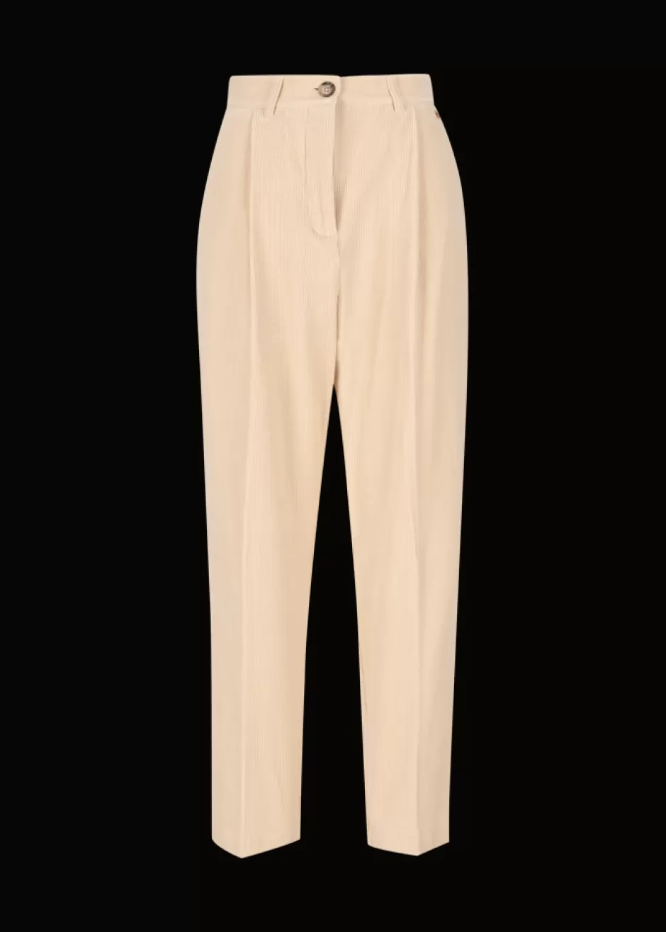 Jersey-Cord-Hose Im Carrot Fit Luloretta>Luis Trenker Clearance
