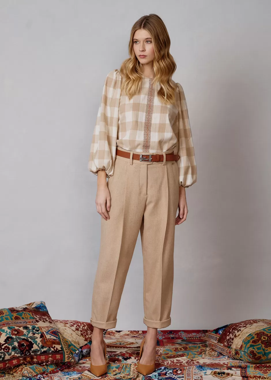 Karierte Bluse Lugiada>Luis Trenker Cheap