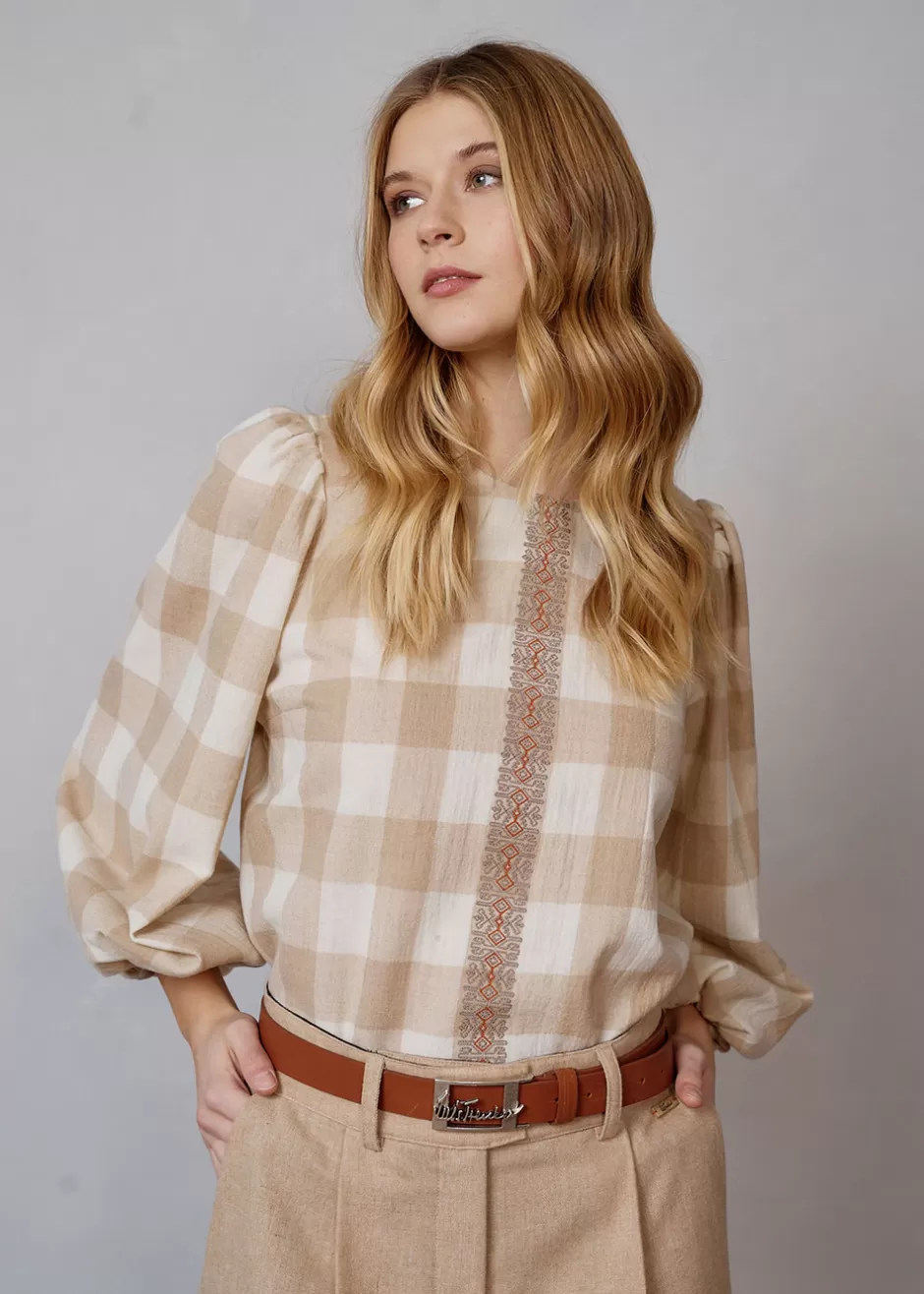 Karierte Bluse Lugiada>Luis Trenker Cheap