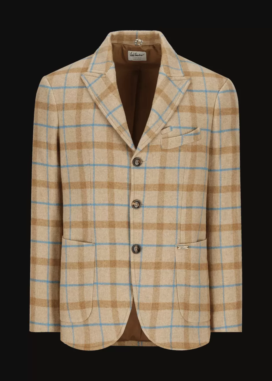 Karo-Blazer Lustefan>Luis Trenker Fashion