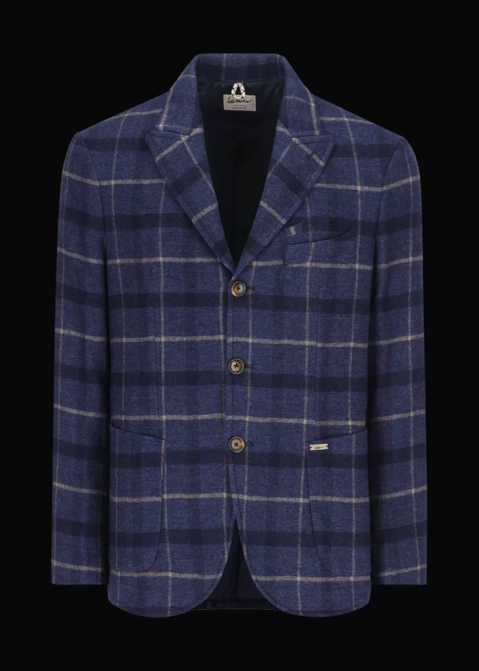 Karo-Blazer Lustefan>Luis Trenker Flash Sale