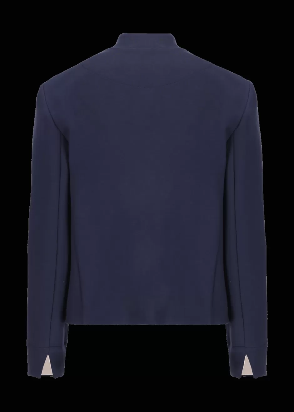 Kastenförmiger Jersey-Blazer Lusofia>Luis Trenker Discount