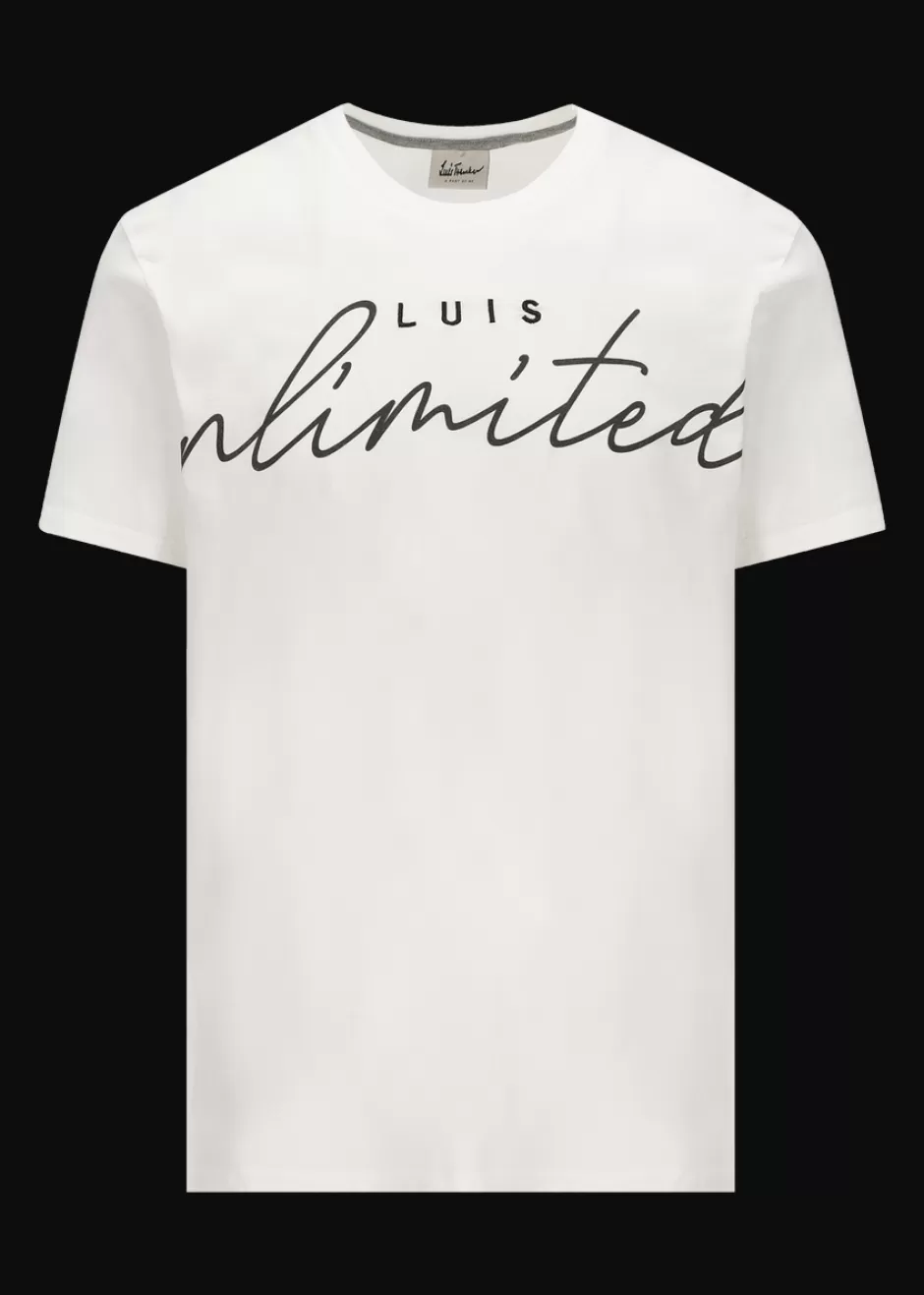 Kurzarmshirt Mit Slogan Luis Unlimited>Luis Trenker Clearance