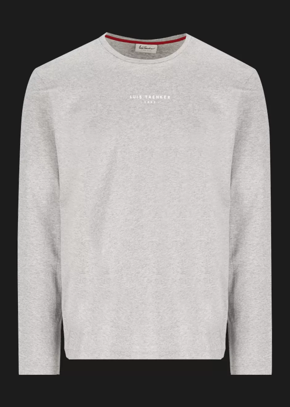 Langarmshirt Aus Baumwolle Lucarlo>Luis Trenker Clearance