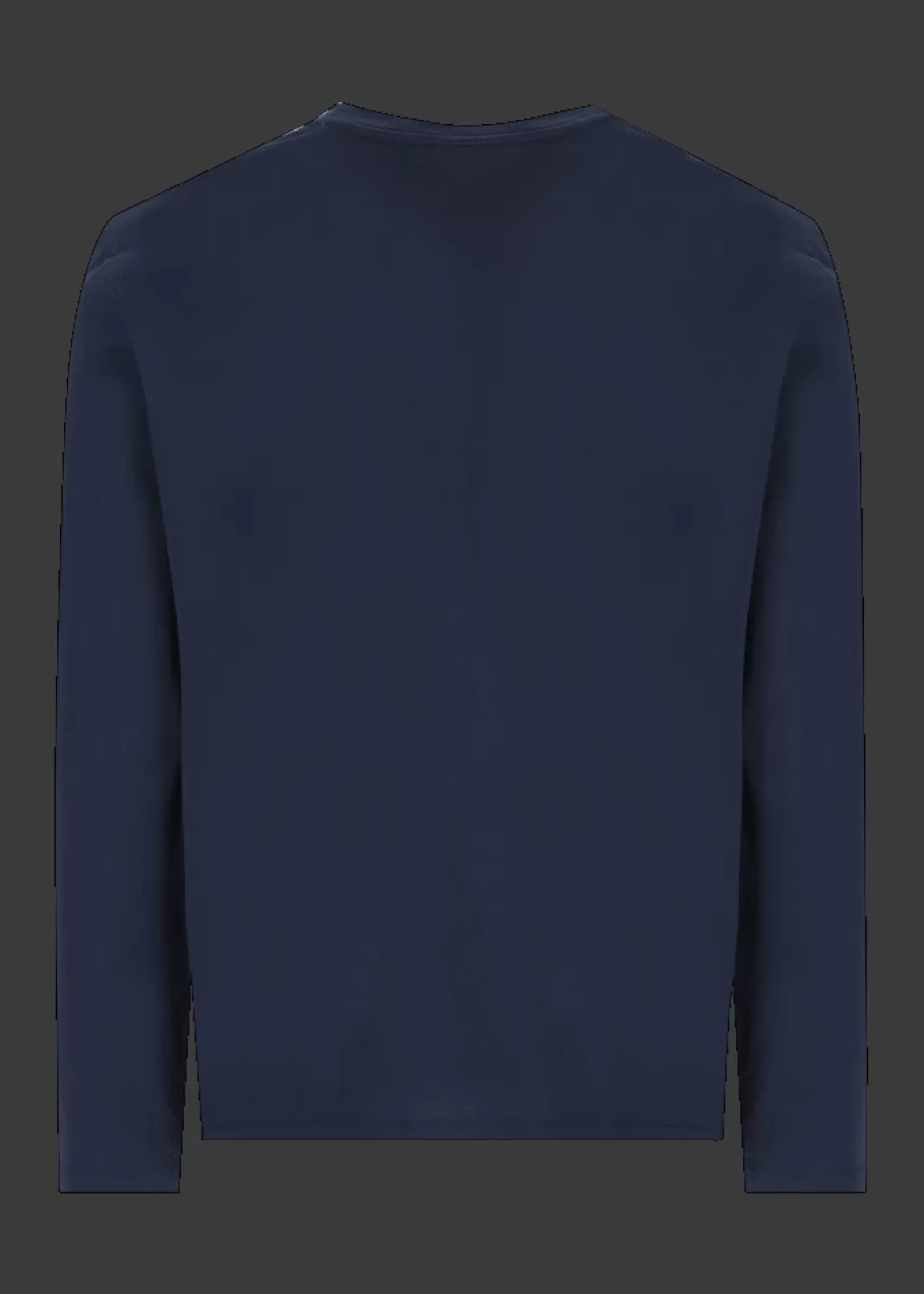 Langarmshirt Aus Baumwolle Lucarlo>Luis Trenker Outlet