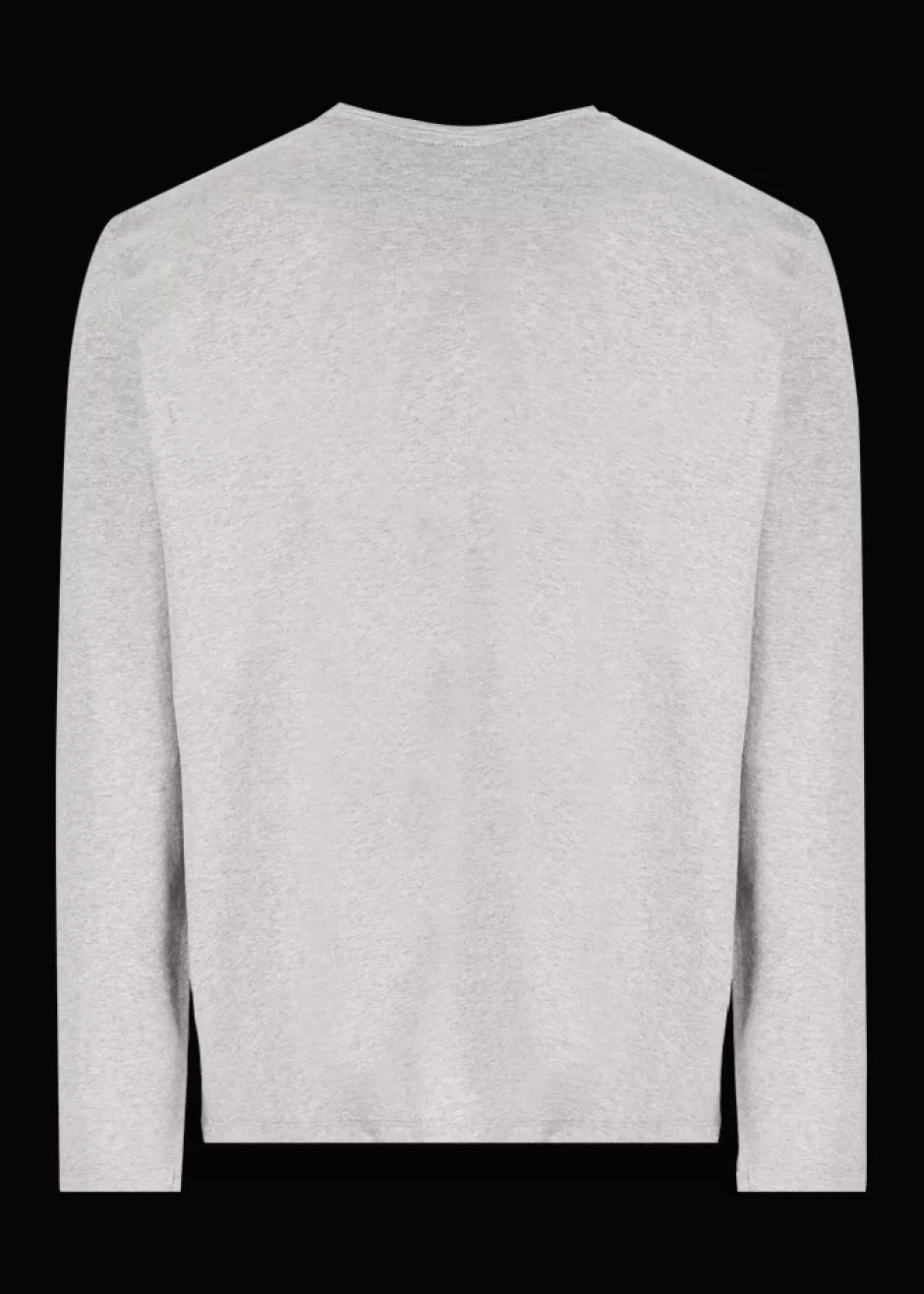 Langarmshirt Aus Baumwolle Lucarlo>Luis Trenker Clearance