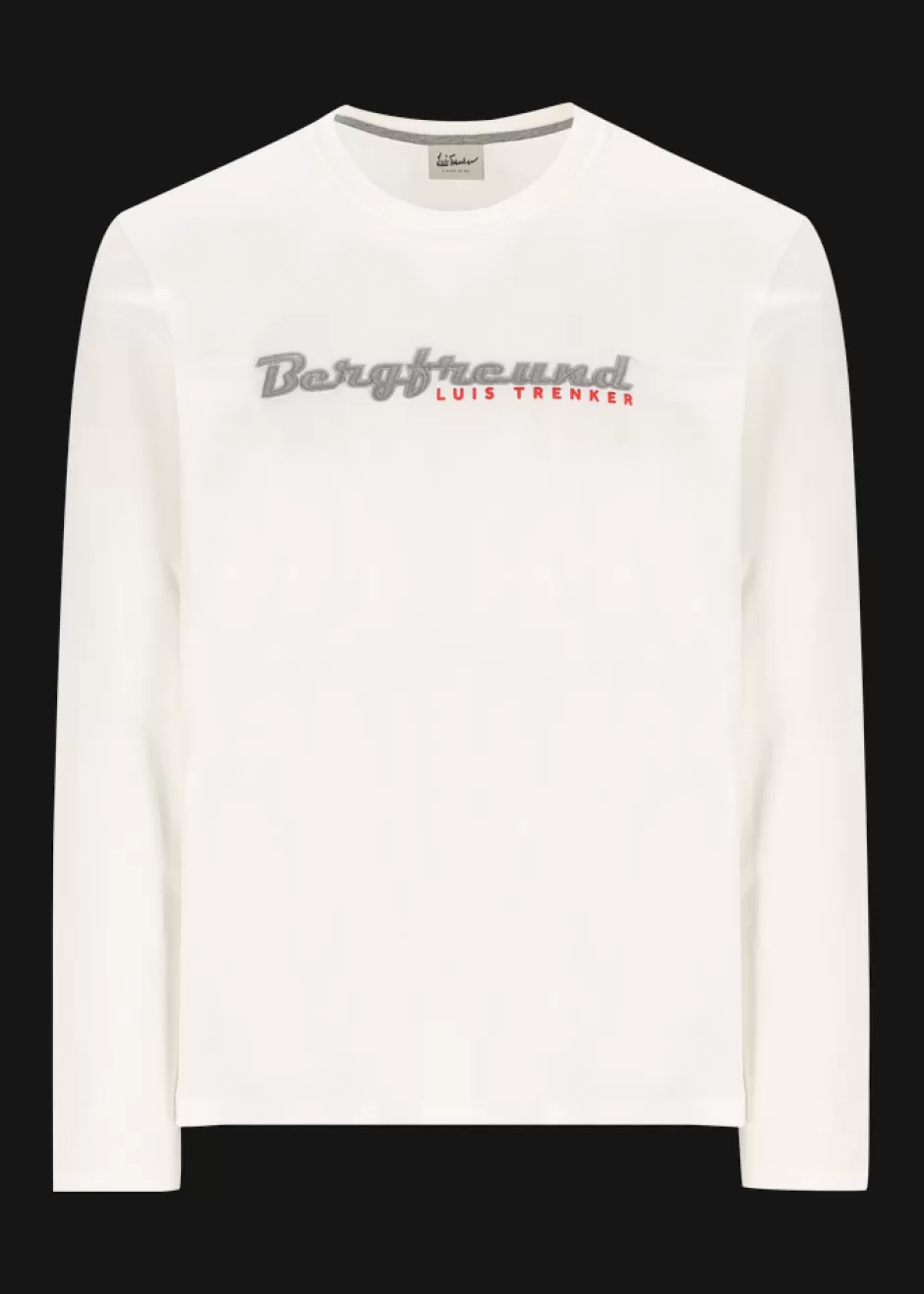 Langarmshirt Mit Schriftzug Bergfreund>Luis Trenker Fashion