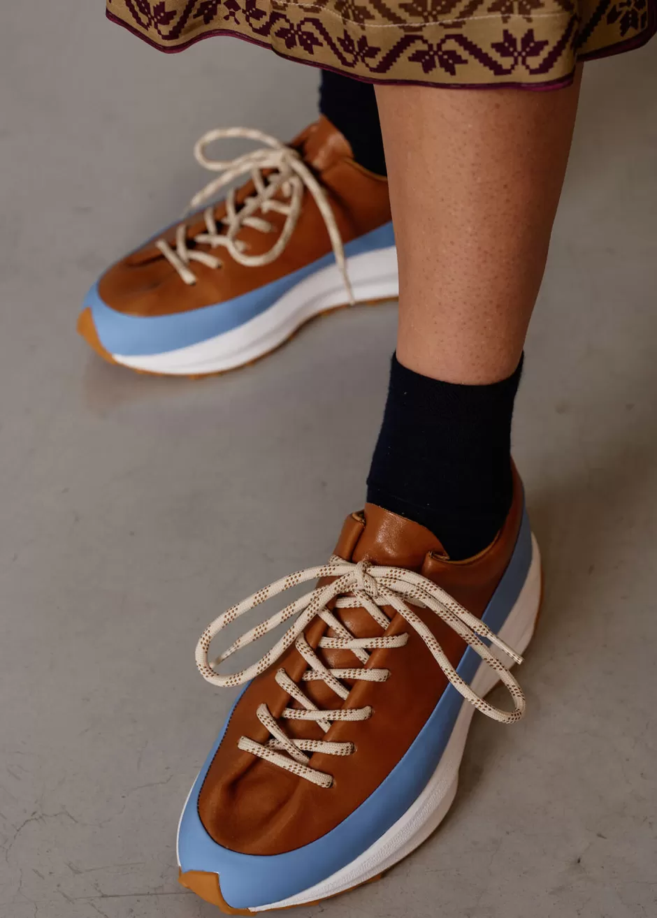 Ledersneaker Mit Plateausohle Luleandras>Luis Trenker Outlet