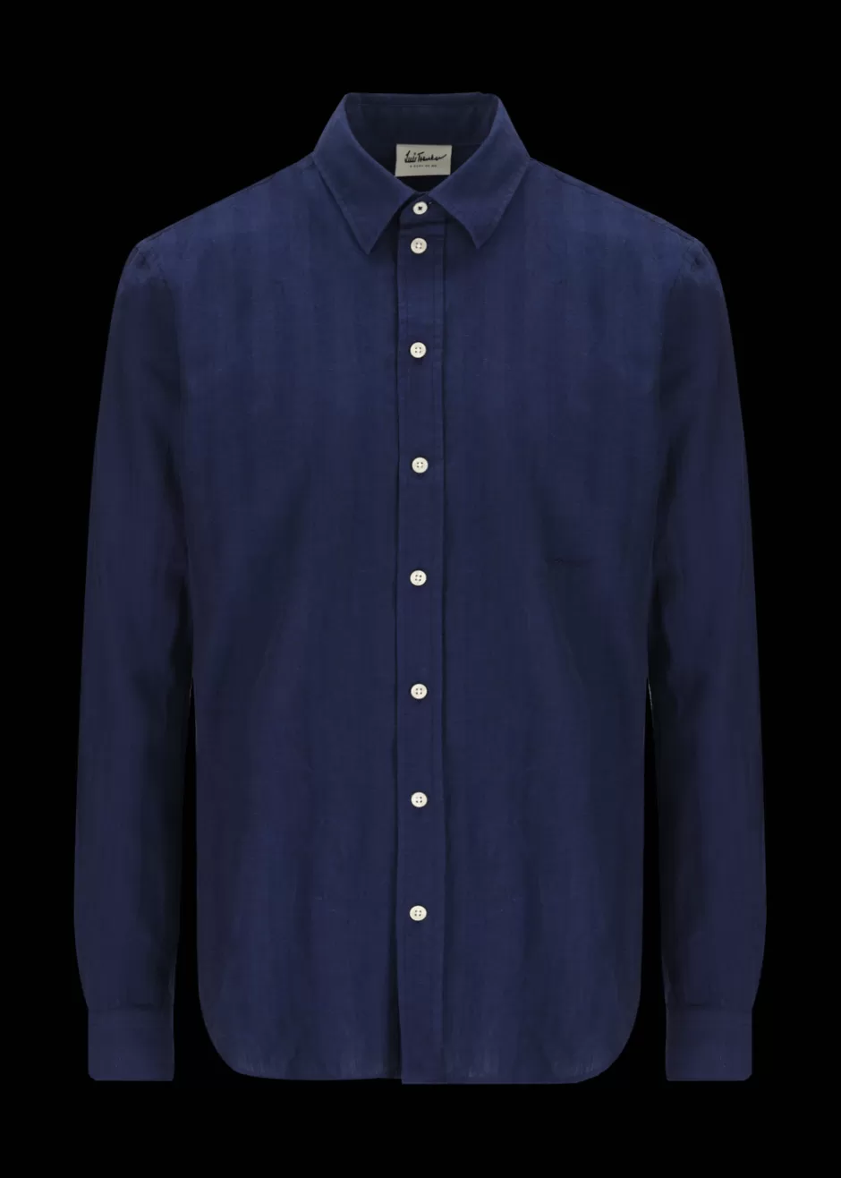 Leinen-Baumwoll-Hemd Lubodo>Luis Trenker Shop