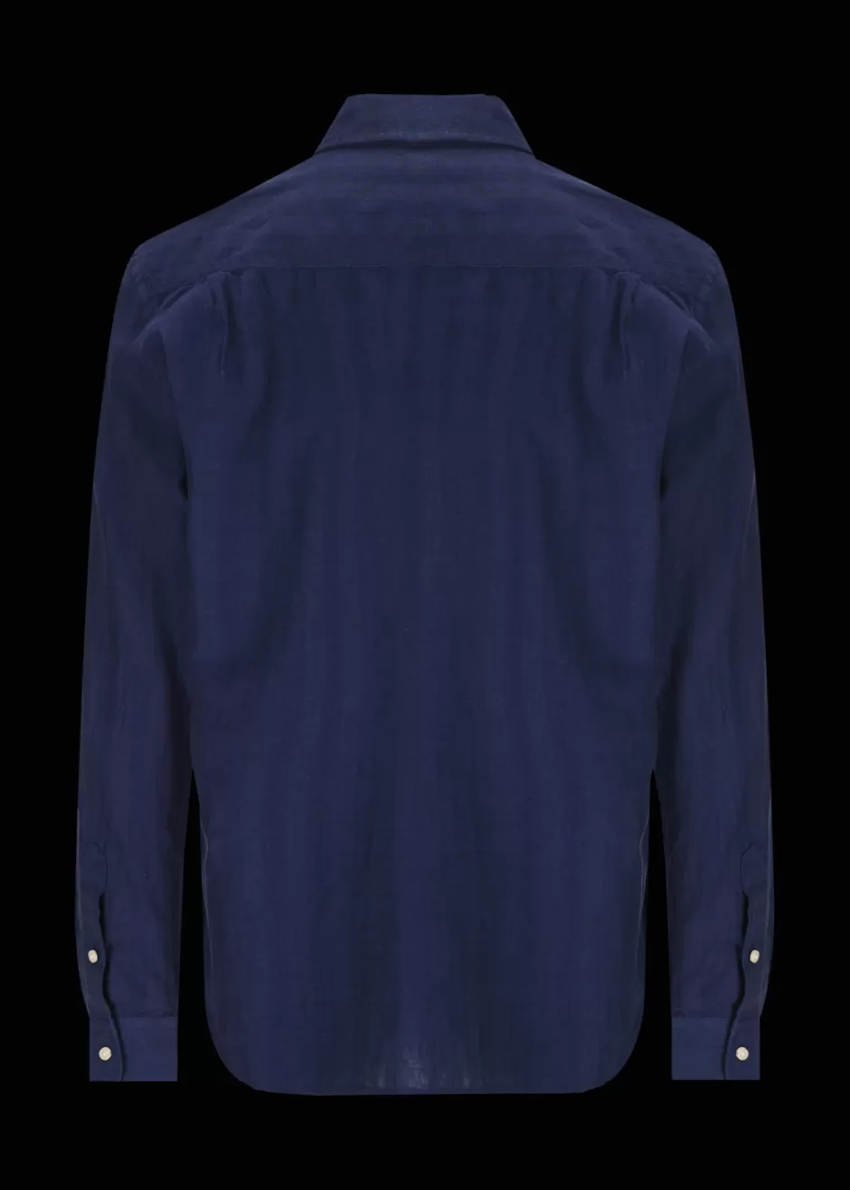 Leinen-Baumwoll-Hemd Lubodo>Luis Trenker Shop